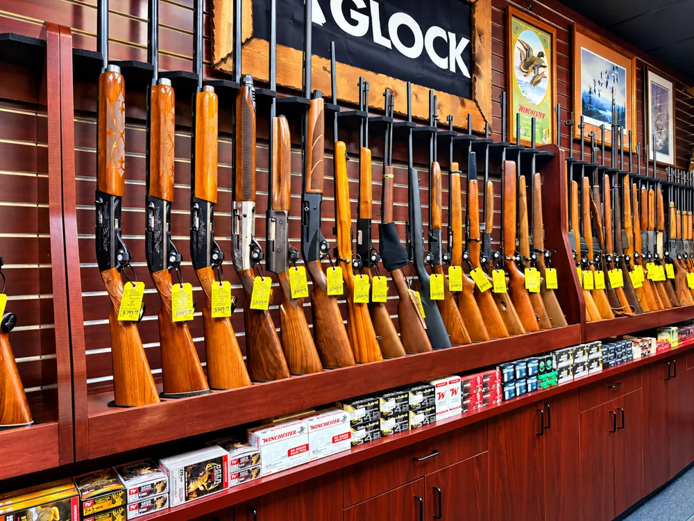 Hunting Rifle Wall at Twin Cities Gun & Pawn