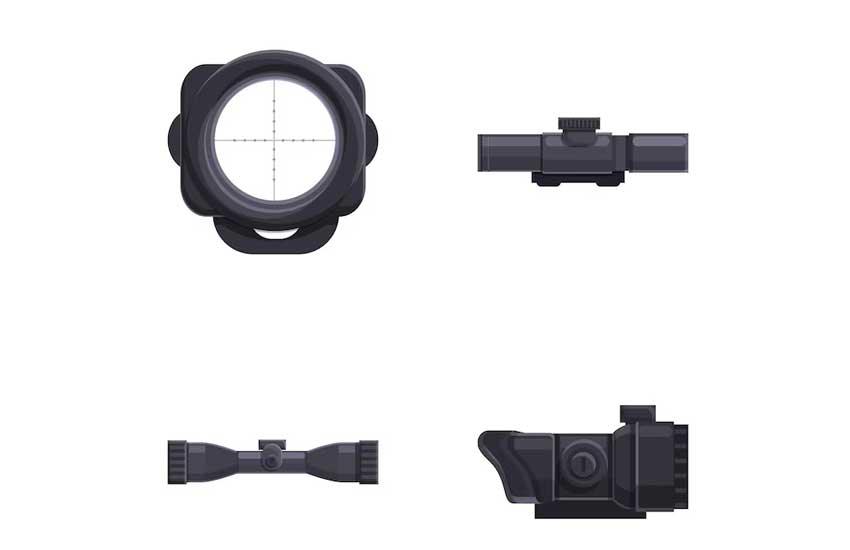 Red dot and rifle sights at Twin Cities Gun & Pawn Twin Cities, MN