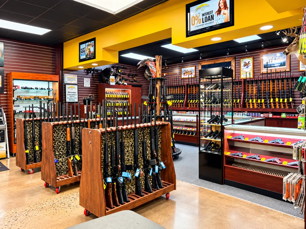 Shotgun Racks & Showroom Displays at Twin Cities Gun & Pawn